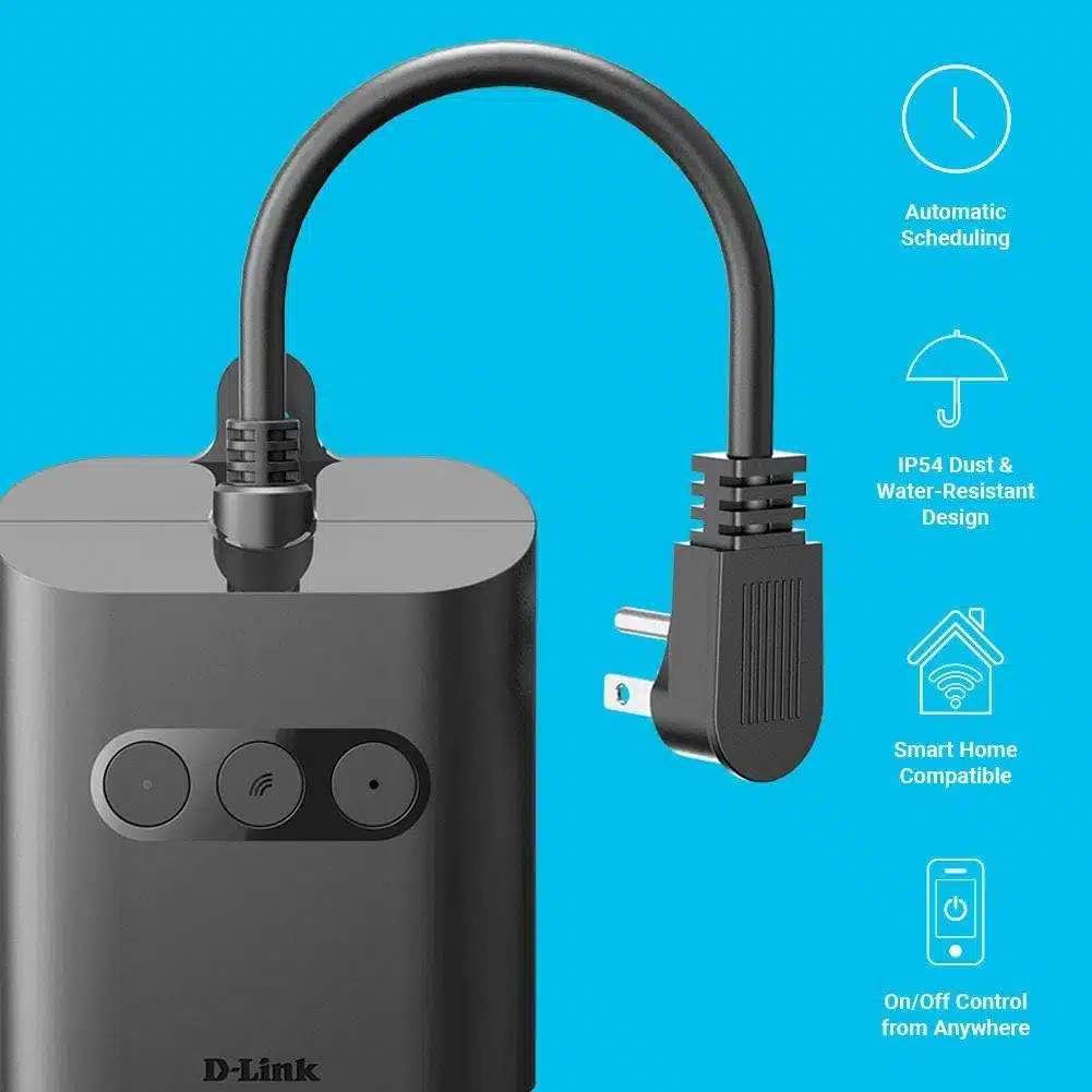 D-Link Wifi Smart Outdoor Plug
