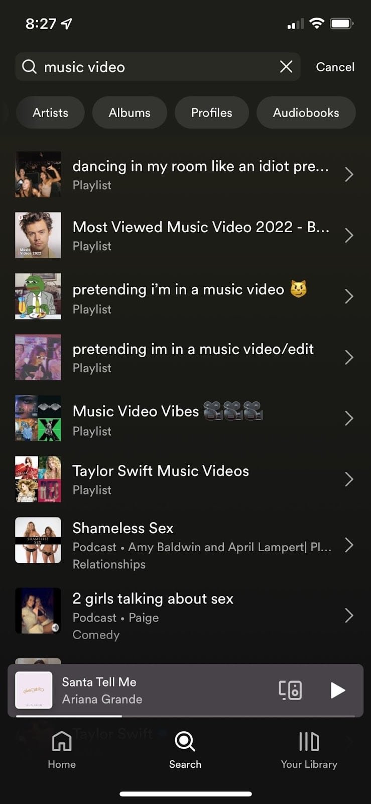 music video spotify porn