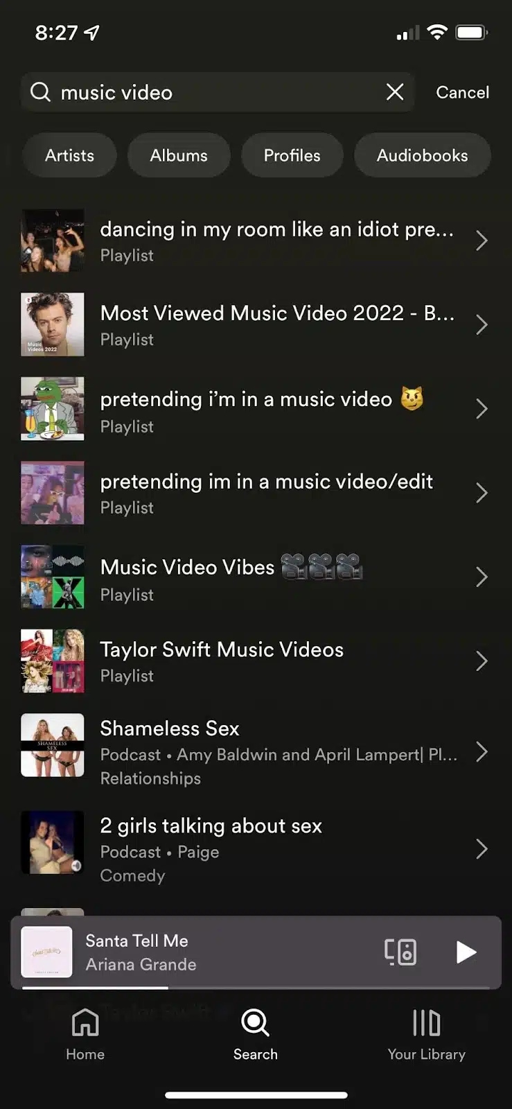 music video spotify porn