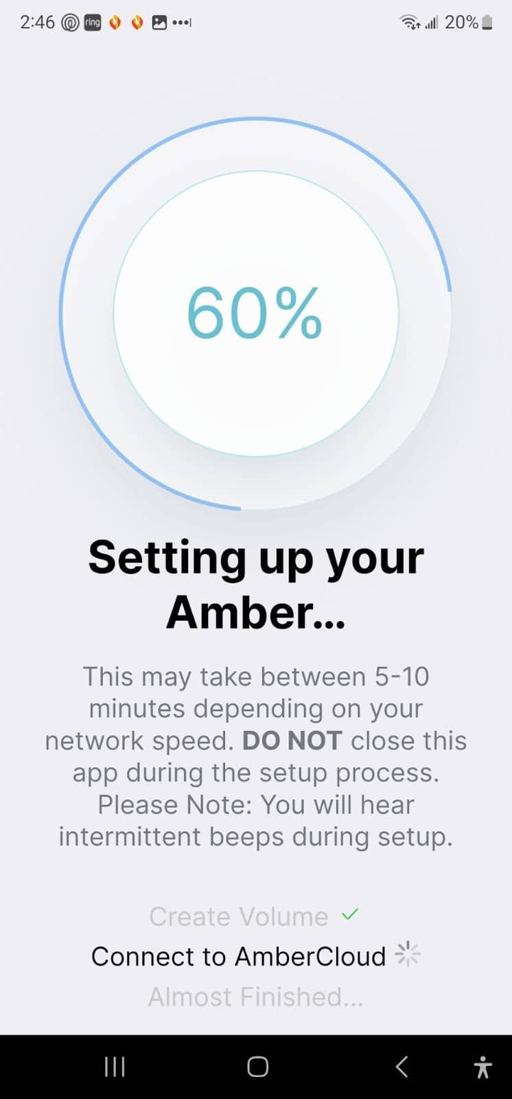 Configure your Amber X 